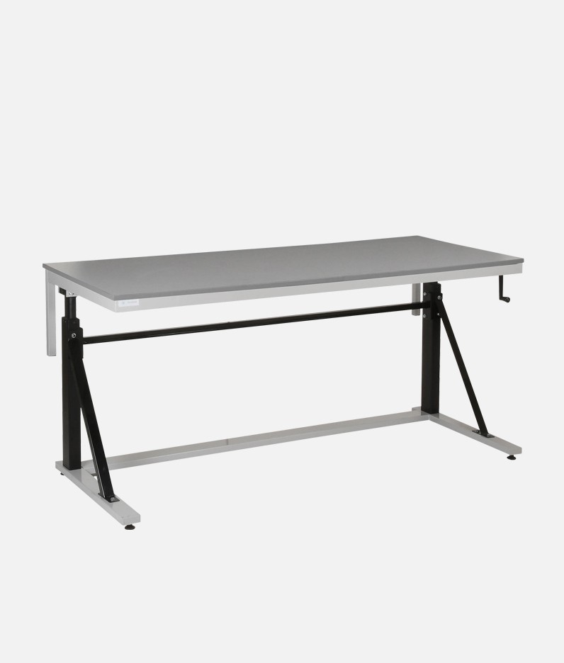 adjustable height cantilver workbenches