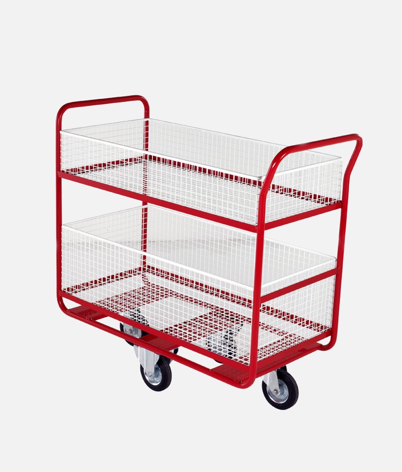 a long distribution trolley