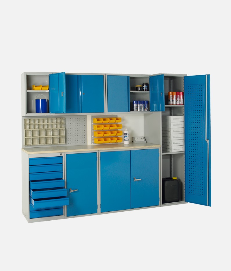 a full cabinet system