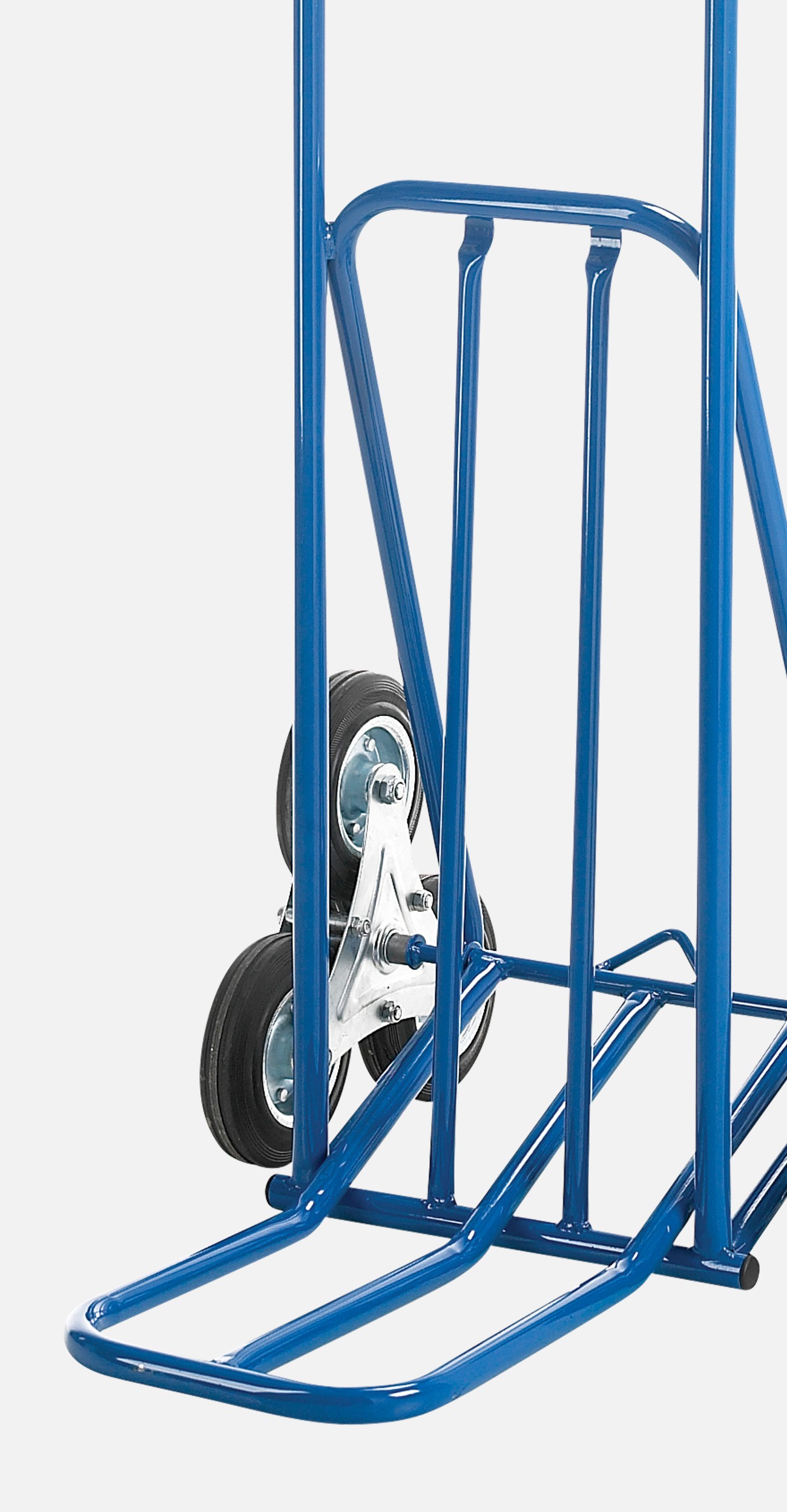 close up of stairclimbing wheels