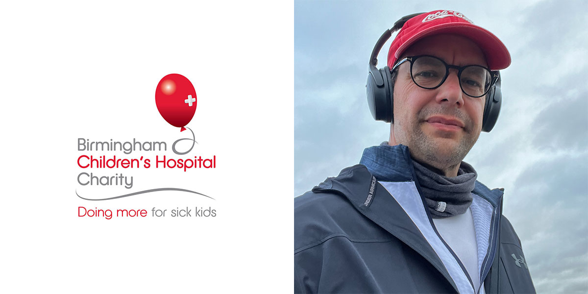 Alt - Sales Director Ross is Running for Birmingham Children’s Hospital