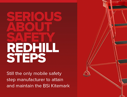 Alt - Why Redhill Steps: The Standard in Workplace Safety