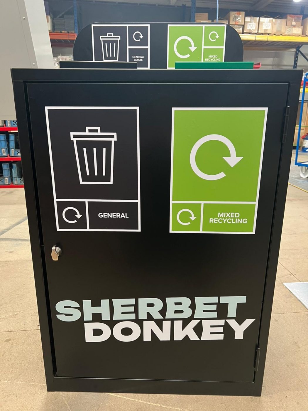 Alt - Sherbet Donkey Chooses Redhill’s Multi-Bay Recycling Bins